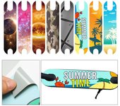 Almohadilla mate decorativa impermeable con protector solar, accesorios para patinetes eléctricos, almohadillas para pedales. 2
