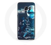 Coque pour Samsung Galaxy S6 edge Formule 1 Valtteri Bottas Pilote de F1 Noir