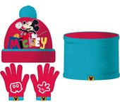 MICKEY - SET GORRO/BUFF/GUA 44/46