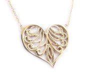 Les Trésors De Lily [J9374] - Collier Plaqué-Or 'Love' oro