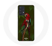 Coque pour Samsung Galaxy A32 5G Pionus Perroquet Rouge