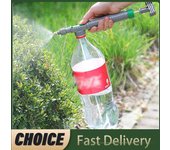Bomba de aire de alta presión, pulverizador Manual, botella de bebida ajustable, boquilla con cabezal de pulverización, herramienta de riego de jardín, pulverizador, herramientas agrícolas amarillo