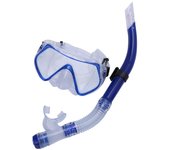Gafas de buceo para adultos, esnórquel, natación, buceo, natación subacuática, gafas de esnórquel (azul)