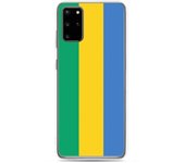 Coque Téléphone - Samsung - Galaxy S20 Ultra - Drapeau Gabón - Souple - Multicolore