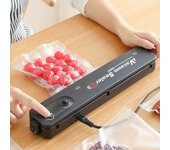 Máquina de vacío doméstica, mini máquina de conservación de alimentos, selladora de embalaje portátil de cocina, automática American Standard