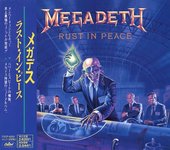 CD MEGADETH - Rust In Peace TOCP6252 CAPITOL RECORDS 1990 Metal japonés