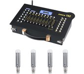 Consola controladora portátil DMX 192 para escenarios, fiestas, bares y espectáculos de iluminación. 1 controller US Plug