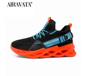 Zapatillas de deporte para hombre, zapatos informales, zapatillas transpirables, amortiguación con cordones, zapatillas para correr, zapatos deportivos para hombre 39 blanco