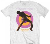 Queen - Camiseta unisex para adultos L blanco