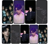 Funda para iPhone 15 14 Xiaomi Redmi Note 13 12 11 Pro Max X 8 7 9 XR Samsung Galaxy S24 S23 A05 OPPO A15 Huawei Jeonkook Jeon Jung Kook Funda para teléfono for Samsung Galaxy S23 bolo