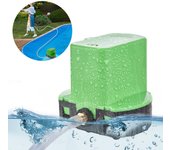 Bomba de cubierta de piscina sobre el suelo, sumidero de natación sumergible de 3500L/H, bomba enterrada, bomba de extracción de agua para US Plug verde
