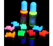 Yousheng 20 colores pigmento luminoso tinte resina UV epoxi DIY hacer manualidades suministro de joyería amarillo limón