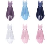 Vestidos para niñas, vestido de fiesta de boda, vestido de princesa para damas de honor, vestidos de fiesta para niñas de flores 12-14 Years blanco