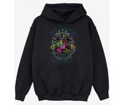 Sudadera con capucha de algodón con escudo de Hogwarts para niñas de Harry Potter 12-13 blanco