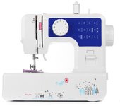 Máquina de coser eléctrica profesional para acolchar, multifunción, resistente, para el hogar AU Plug azul
