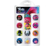 Trolls World Tour Borradores (Paquete de 10) One Size negro