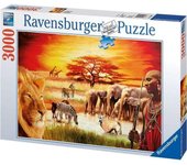 Puzzle de 3000 piezas: El orgullo de los masai, para adultos y niños, paisajes y naturaleza, a partir de 14 años, Ravensburger