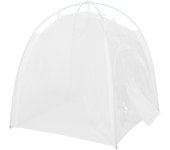 Jaula de malla para insectos, invernadero, jaulas plegables reutilizables para cría de mariposas y plantas