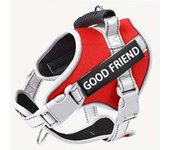 Arnés para perros pequeños y medianos, chaleco reflectante ajustable para pasear al aire libre. S