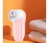 Removedor de pelusas de tela para afeitadora de ropa, maquinilla de afeitar antipilling, eliminador de pelusa eléctrico portátil, quitapelusas recargables color rosa
