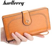 Baellerry Bolsos de las mujeres Bolsos de teléfono de cuero artificial Moda Damas Soporte de tarjeta Carteras Monedero 20cm*11cm*4cm