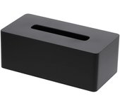 Estuche para pañuelos gruesos Yamazaki 3902, color negro, aprox.. Pañuelos humectantes Tower Tower de 26 x 13 x 10 cm