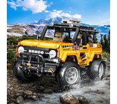 1:8 MOC Technic SUV todoterreno coche juguetes bloques de construcción ladrillos niños regalos