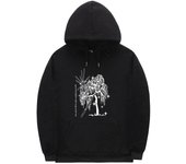 Rapero Ecco2k Drain Gang Aloegarten Tree Logo Print Sudadera con capucha Bladee Hip Hop Ropa deportiva Unisex Mujer Moda Casual Sudaderas con capucha de gran tamaño L