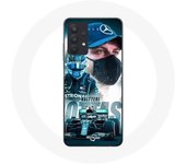 Coque Maniacase pour Samsung Galaxy A32 4G Formule 1 Valtteri Bottas pilote automobile finlandais