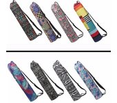 Bolsa para esterilla de yoga, mochila deportiva, bolsa de hombro para gimnasio, fitness, bolsas de impresión para pilates, bolsa impermeable y ajustable para tambor