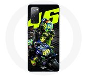 Coque pour Samsung Galaxy S20 FE Valentino Rossi motoGP 46 Pilote de vitesse