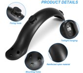 Guardabarros trasero para patinete Xiaomi M365, accesorio de repuesto blanco