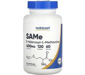 Nutricost, SAMe, 400 mg, 120 capsules (200 mg per capsule)