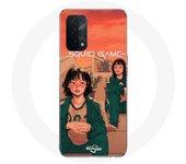 Coque pour Oppo A74 5G Squid Game Kang Sae Byeok Numéro 067 Et Ji Yeong Numéro 240