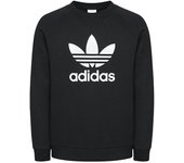 Adidas Sudadera Adicolor Classics Trefoil Crew - Hombre Negro H06651 ORIGINAL L negro