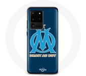 Coque pour Samsung Galaxy S20 Ultra Marseille OM Bleu