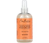 SheaMoisture, Bruma hidratante fijadora y abrillantadora, con proteína de seda, aceite de neem, coco e hibisco, 236 ml (237ml)