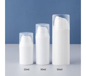Botellas vacías con bomba sin aire de 15/30/50 ml, mini envases de loción al vacío para cosméticos, botellas de emulsión para maquillaje de mujer para viajes