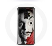 Coque pour Samsung Galaxy S9 plus La casa de papel Berlin Masque Split
