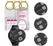 3 protectores de pantalla de vidrio híbrido mate apgo para Huawei Watch GT 2e, sustituto de vidrio templado, antiagrietamiento