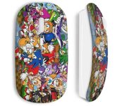 Ratón inalámbrico con personajes de Sonic