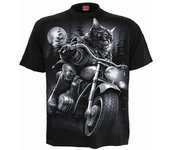 Camiseta unisex de manga corta Nine Lives para adultos de Spiral Direct M negro