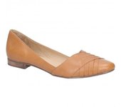 Hush Puppies Mujeres/Señoras Marley Bailarina Cuero Slip On Zapatos 8 UK blanco