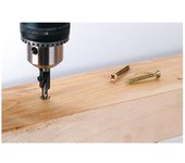 broca de taladro para madera ø3,5-5/9,5mm 2500000 wolfcraft