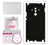 apgo Protective Skin Sticker for the back+sides compatible with Huawei Mate 10 Pro, Full Wrap Film, Foil, Vinyl - Pattern Matrix