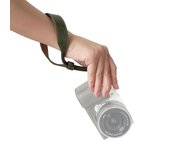 Correa de muñeca universal para cámara Correa de mano de cuero sintético para cámara Correa de muñeca de repuesto color rosa