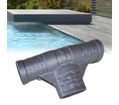 Divisor en T para manguera de piscina, conector de manguera de piscina de 3 vías, repuesto para bomba de filtro de piscina elevada Bestway P07082