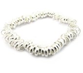 Les Trésors De Lily [G7832] - Bracelet Argent 'Chorégraphie' argenté - 6 mm