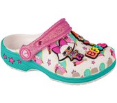 Crocs Zueco Clásico LOL Surprise BFF Kids, para Niña Blanco Chanclas 20/21 blanco