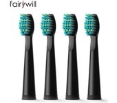 Cabezales de repuesto para cepillo de dientes eléctrico Fairywill 4 piezas FW01 blanco